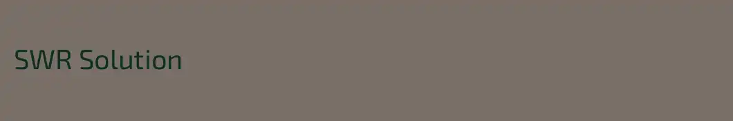 SWR Solution